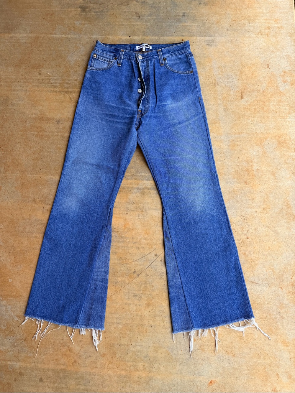Re/done Levi Leadra 26 and inseam 28" - Picture 2 of 3